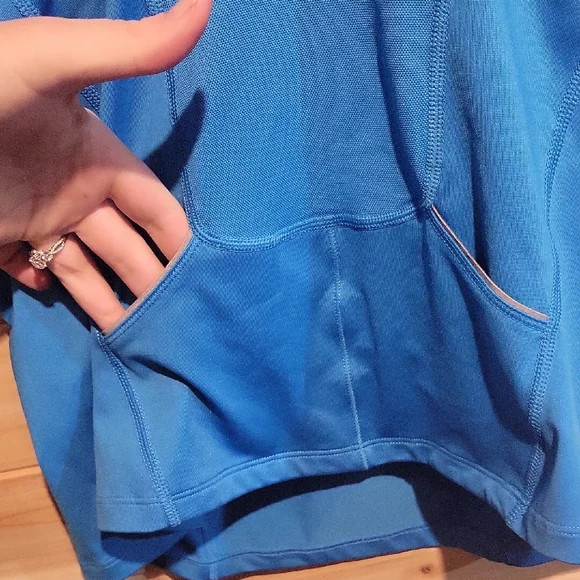 Nike Racerback Tank Top in Vibrant Blue - Picture 6 of 7